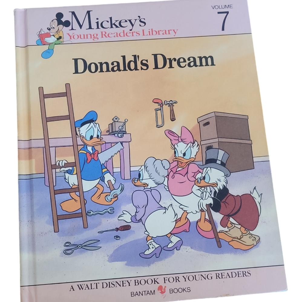 Mickey's Young Readers Library- Volume 7- Donald's Dream- 1990